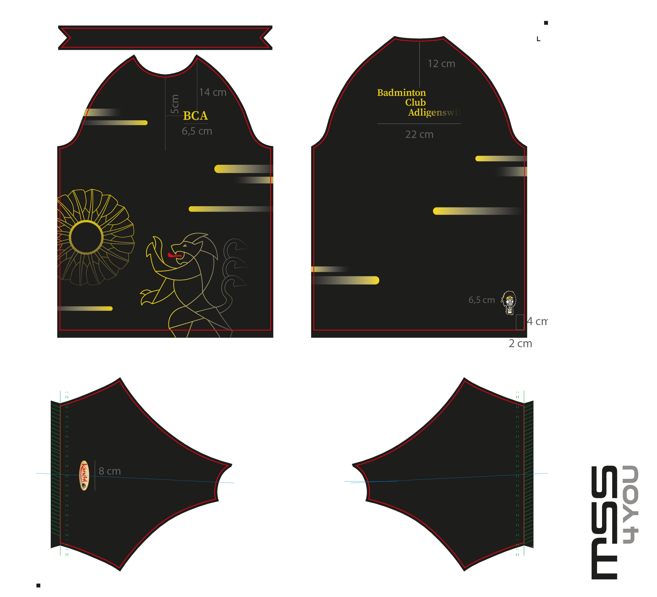 mss Clubtextil Badminton Adligenswil