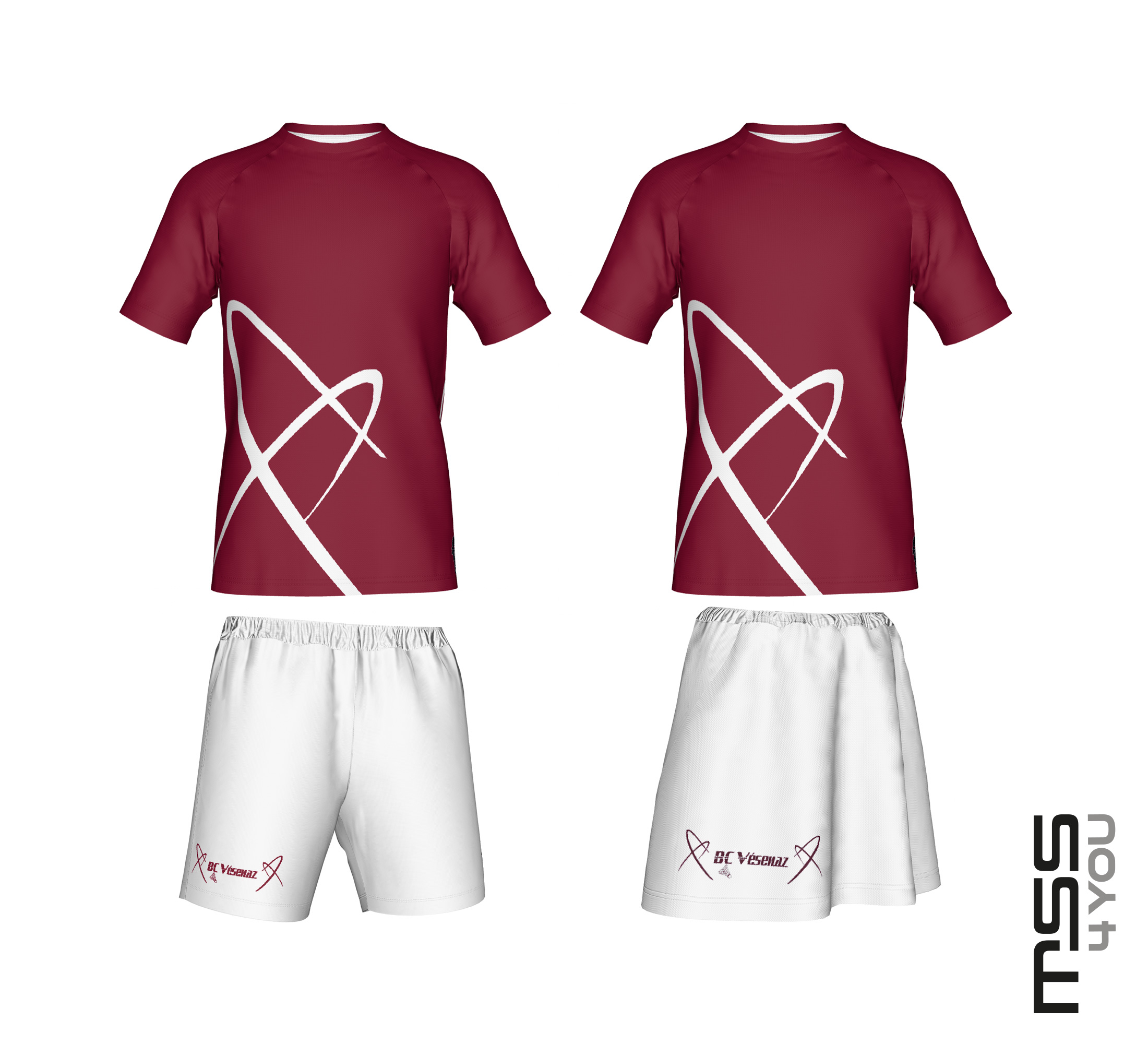 mss Clubtextil Badminton Vésenaz