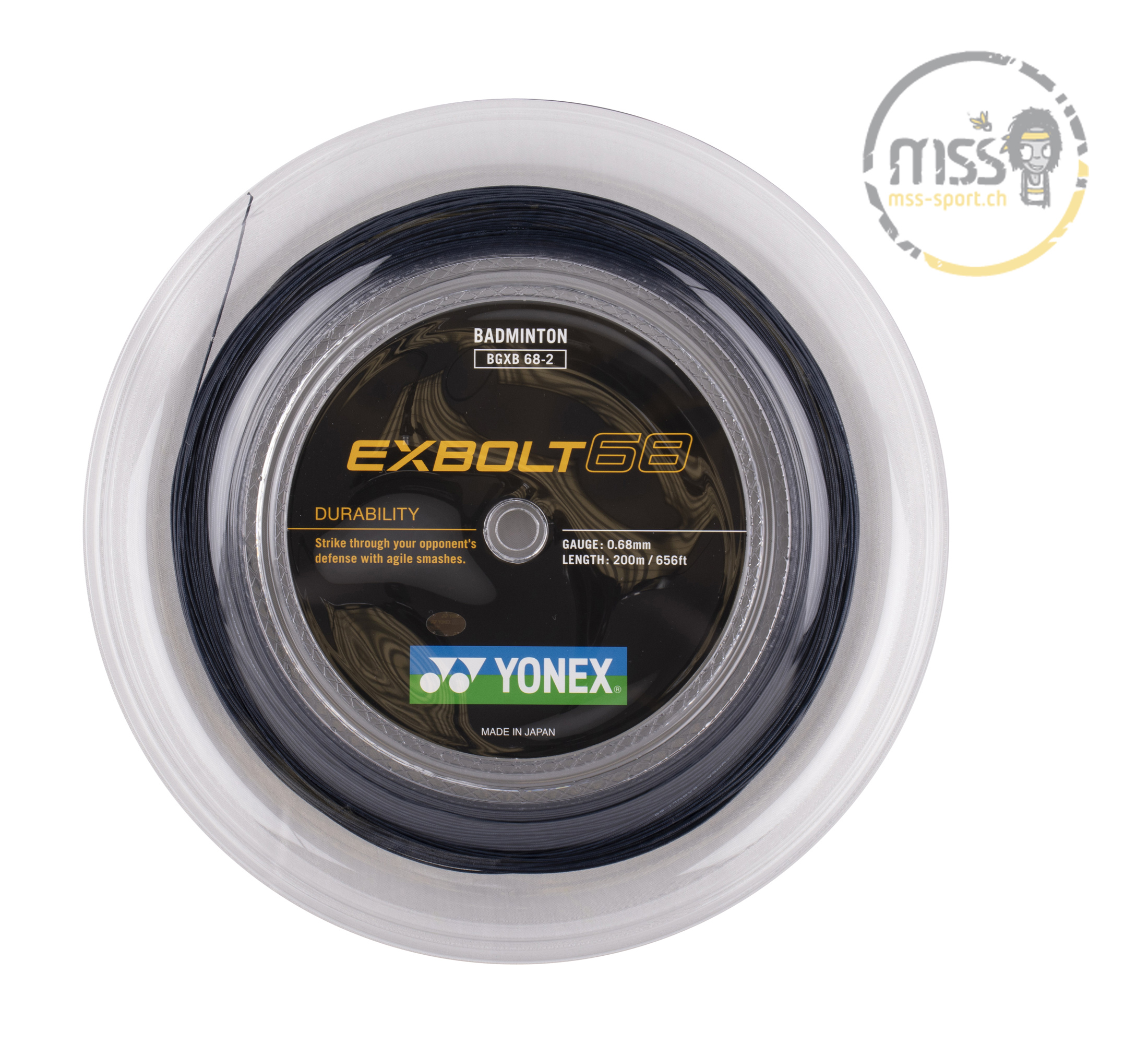 Yonex Exbolt 68 black Yonex Exbolt 68 black