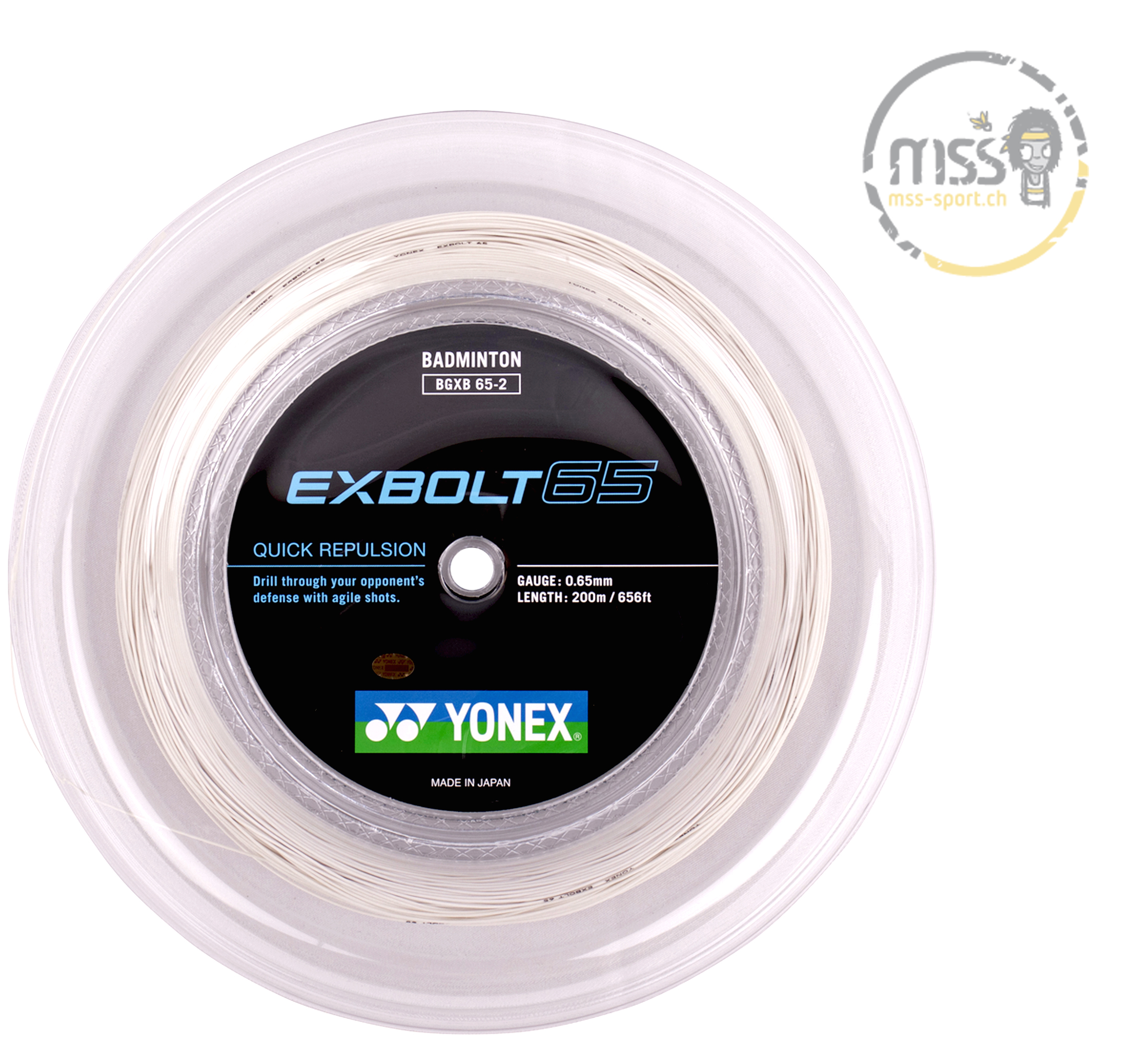 Yonex EXBOLT 65 white