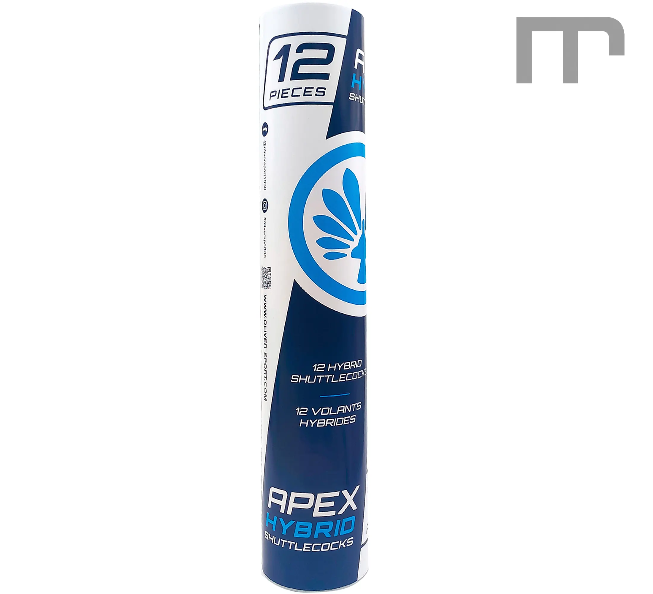 OLIVER APEX HYBRID 76 – Trainings-Hybrid-Federball – Frontansicht. Jetzt preiswert kaufen bei mss-sport Schweiz.