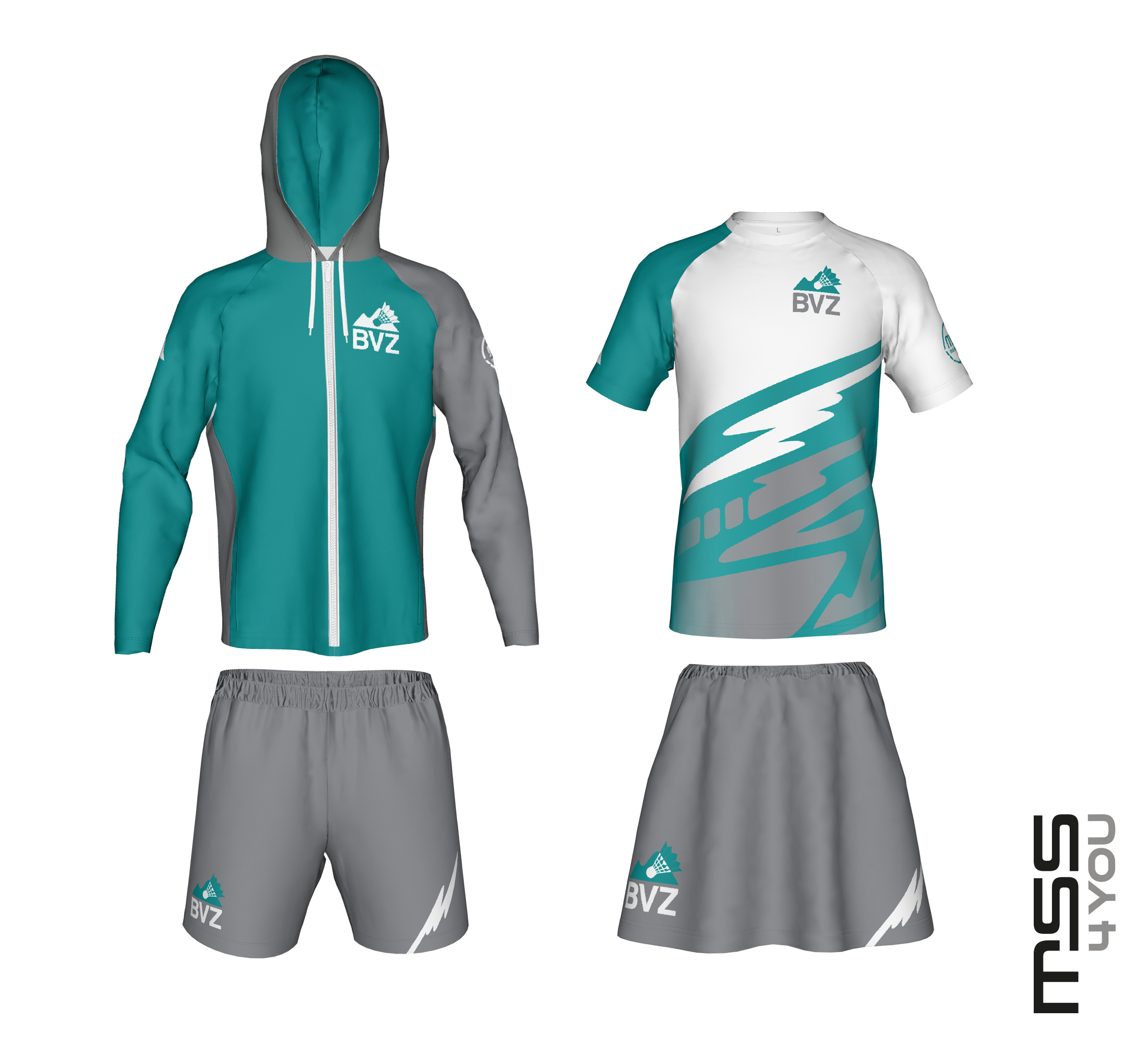 mss Clubtextil Badminton BVZ