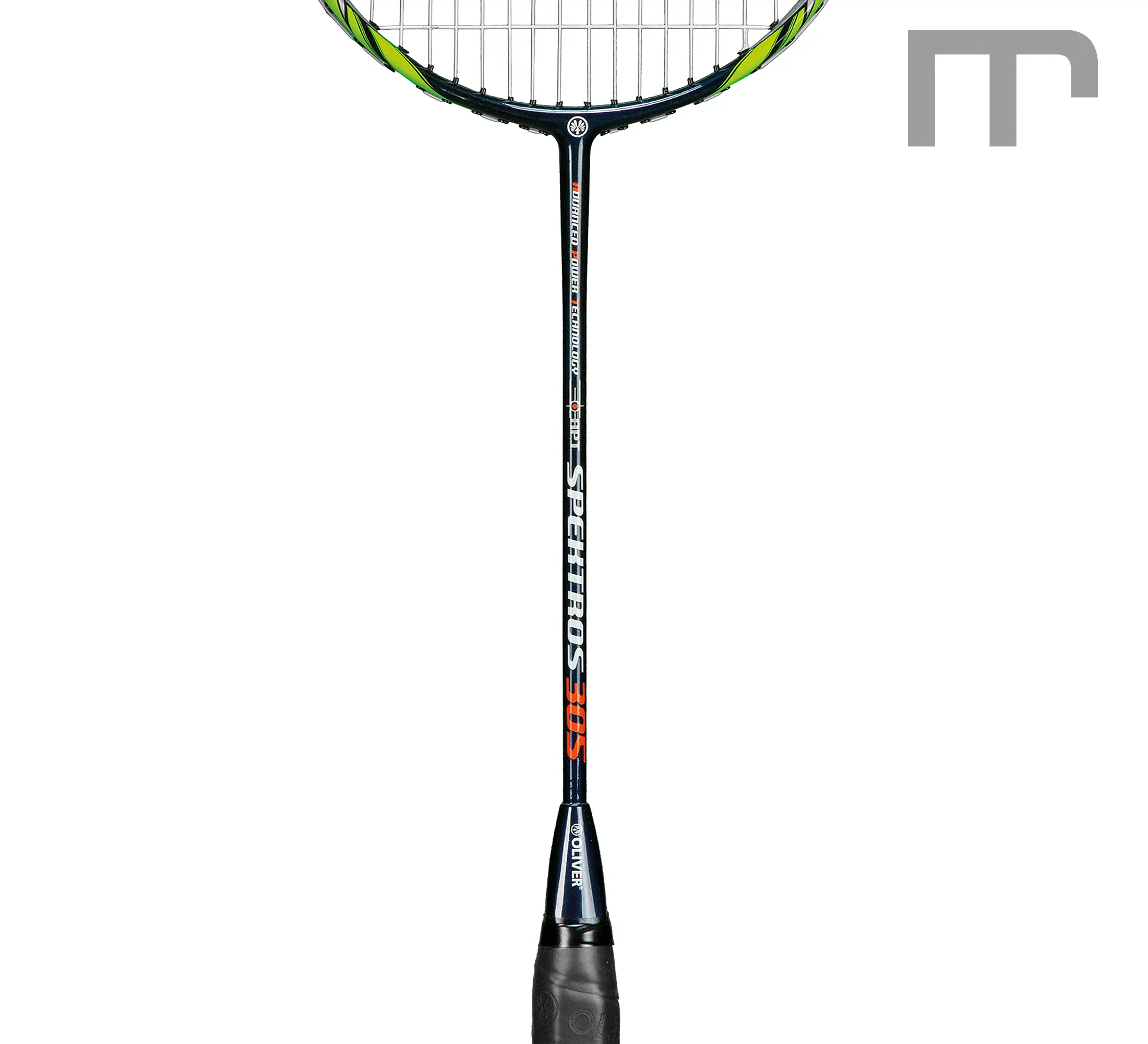 OLIVER SPEKTROS 305 raquette de badminton (cat. E) – idéale pour scolaire, tige moyen rigide, légèrem. lourd en tête, 85 g – tige | Matériau : carbone, Caractéristiques : léger · favorise ton jeu | acheter à prix avantageux chez mss-sport Suisse