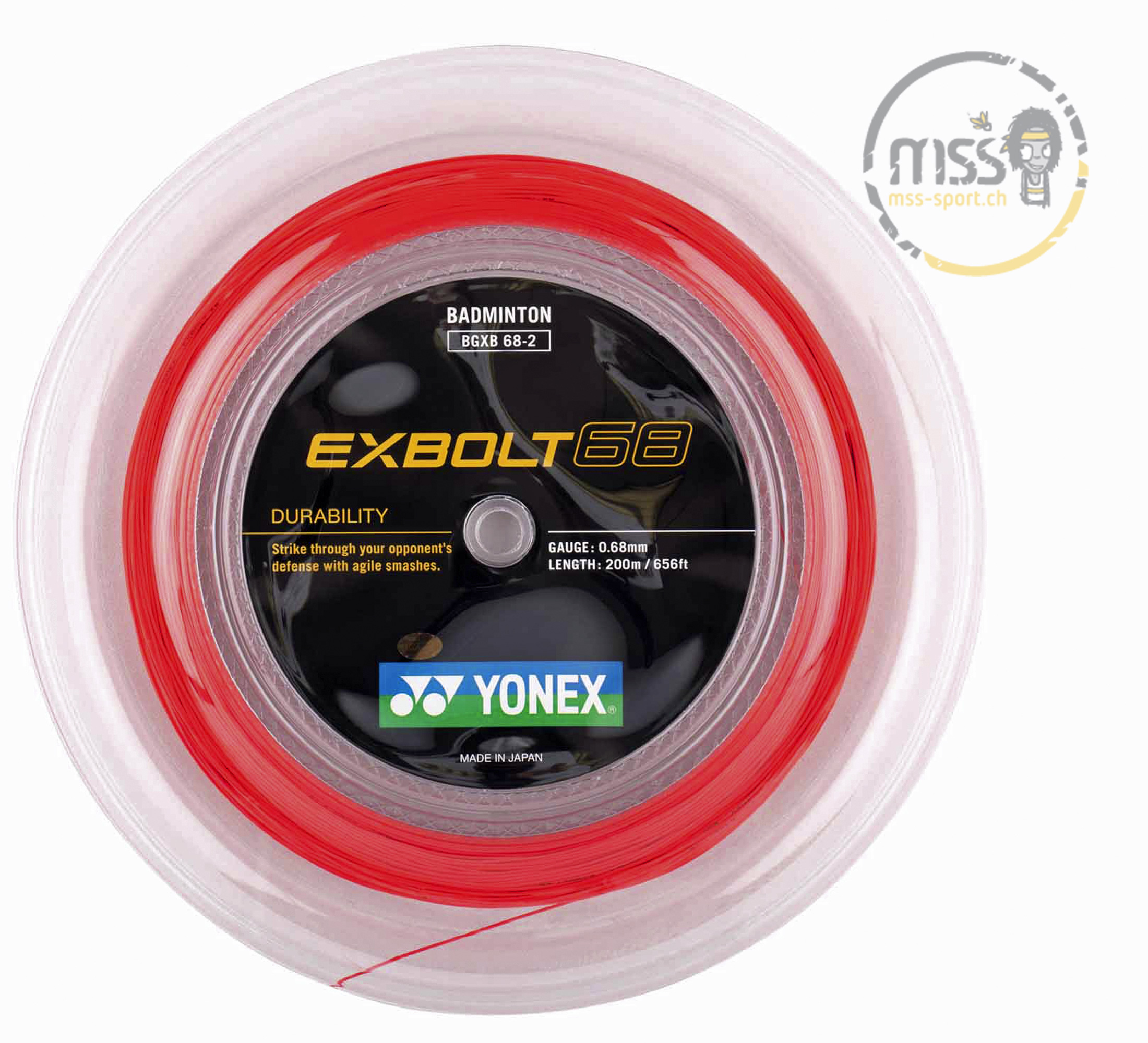 Yonex Exbolt 68 flash red Yonex Exbolt 68 flash red