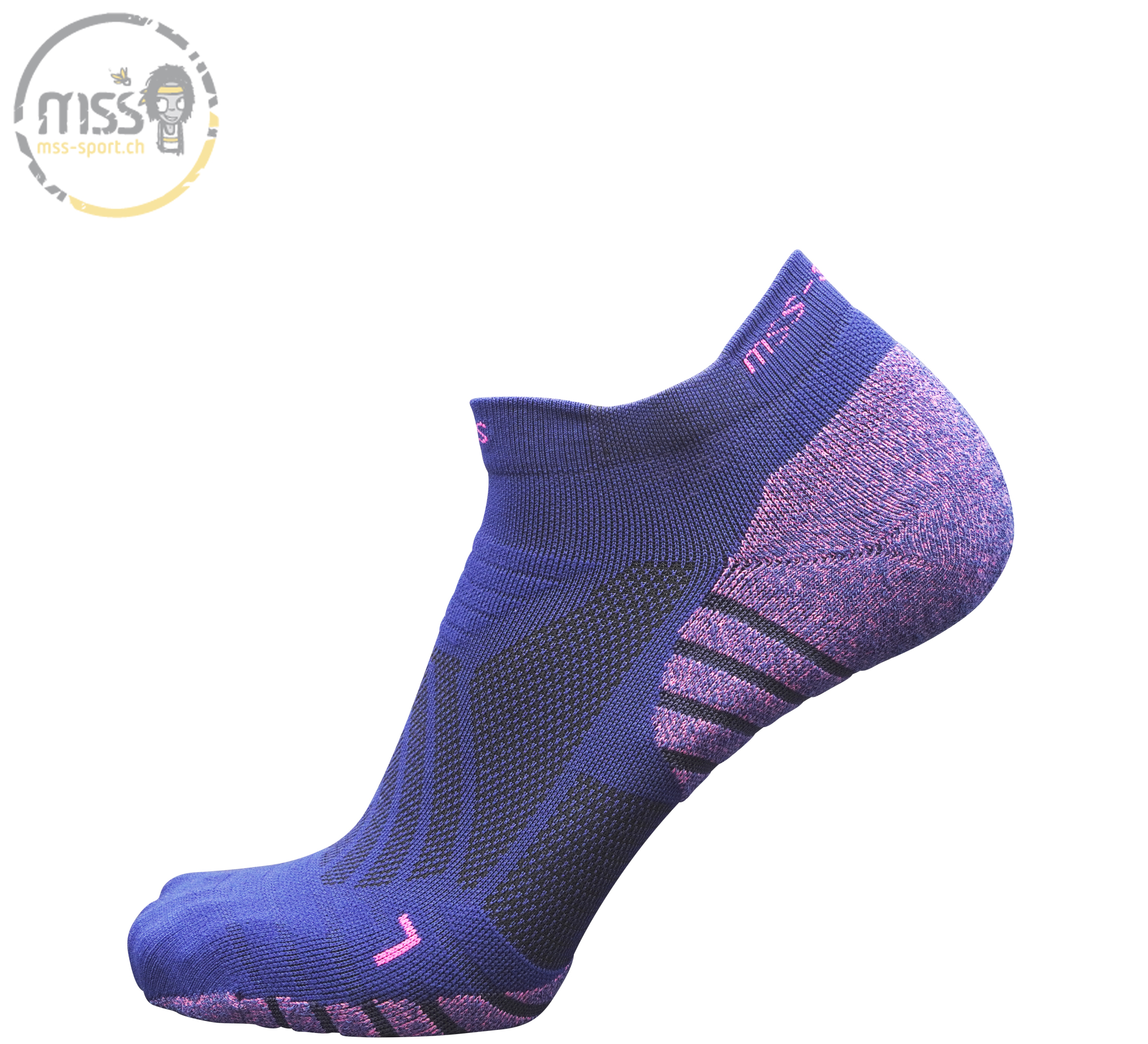 mss-socks GO 7300 low Lady navy pink mss-socks GO 7300 low Lady navy pink