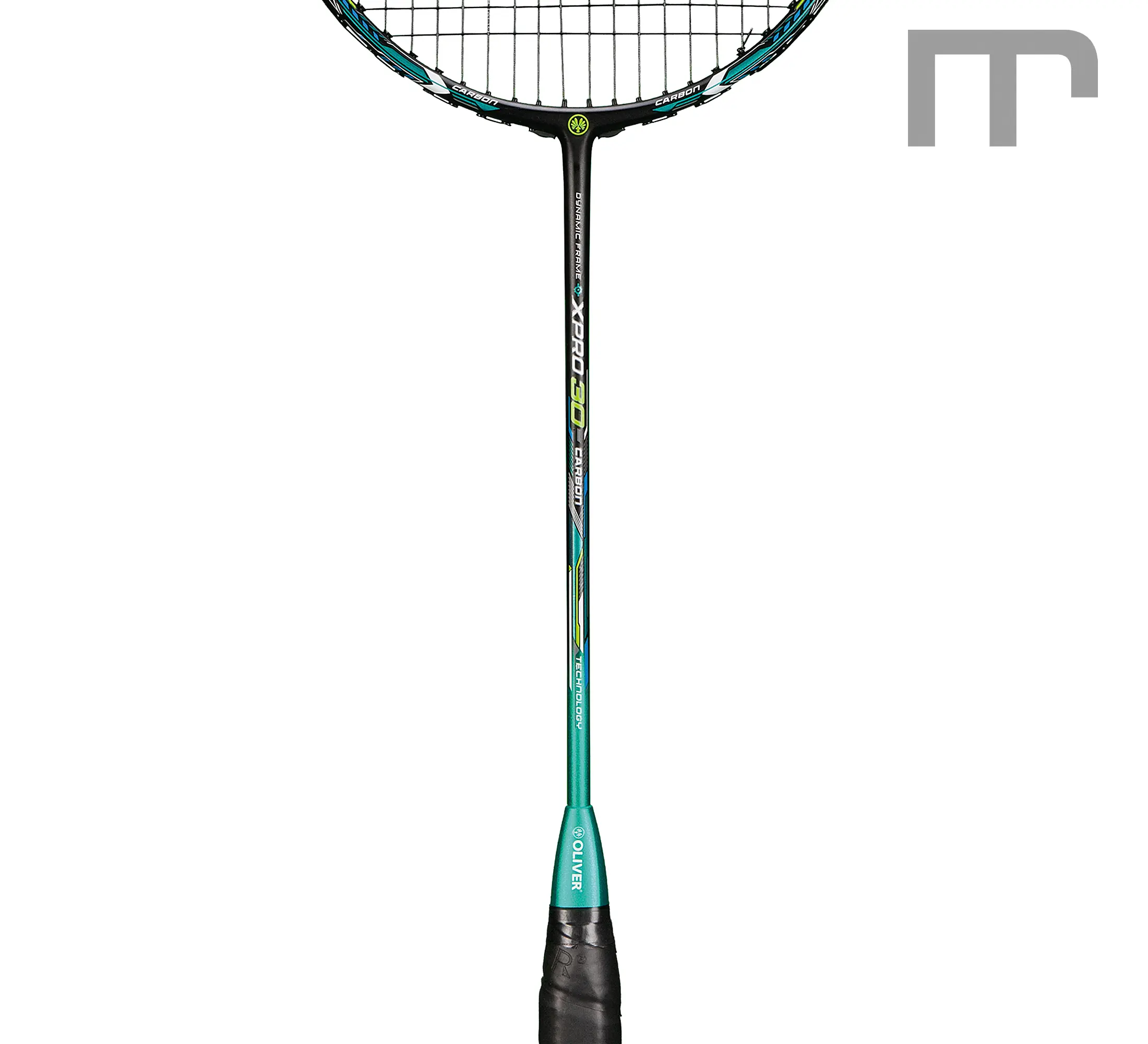OLIVER XPRO 30 Badminton-Schläger (Kat. D) – ideal für Beginner, flexibel Schaft, kopflastig, 83 g – Schaft | Material: Carbon, Eigenschaften: leicht · unterstützt dein Spiel | jetzt preiswert kaufen bei mss-sport Schweiz