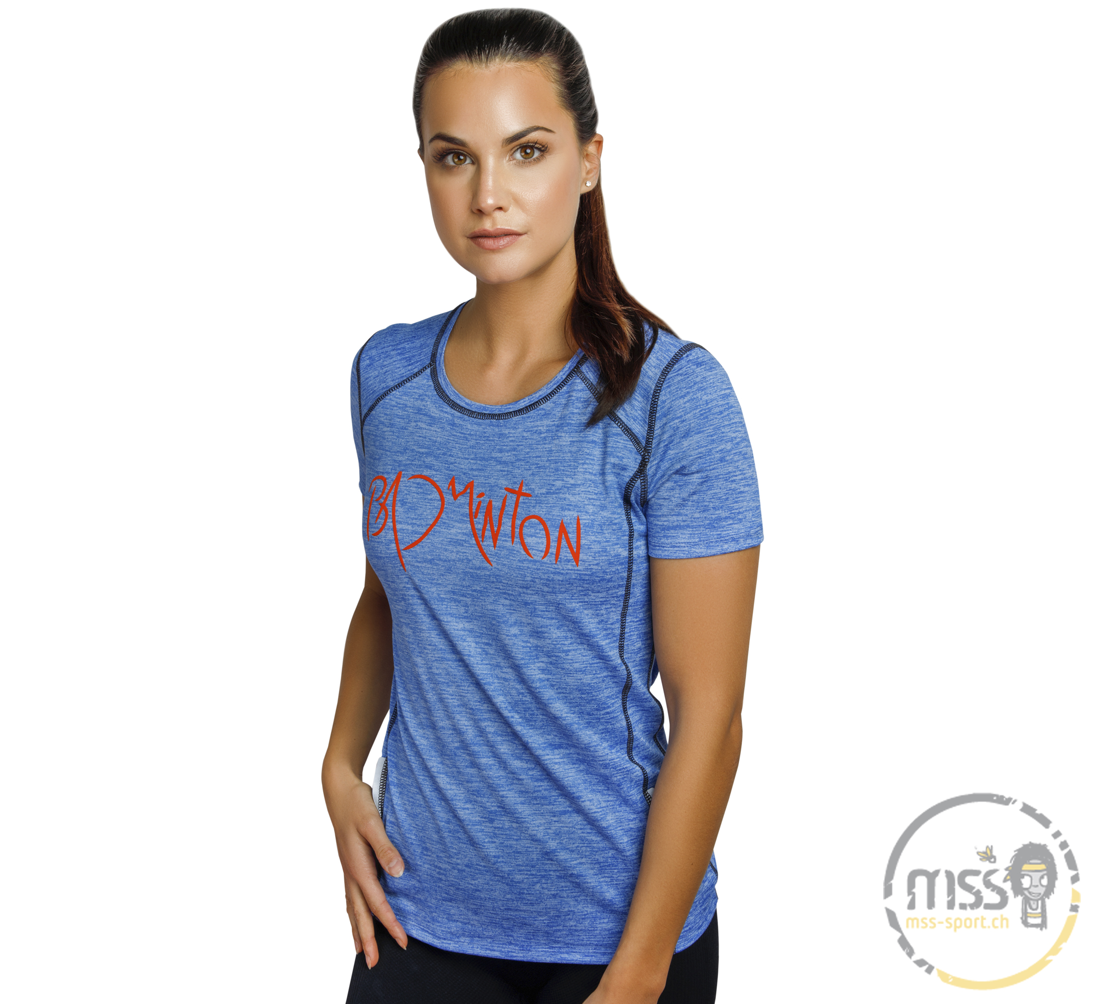 Oeko Shirt ST8940 blue heather Lady