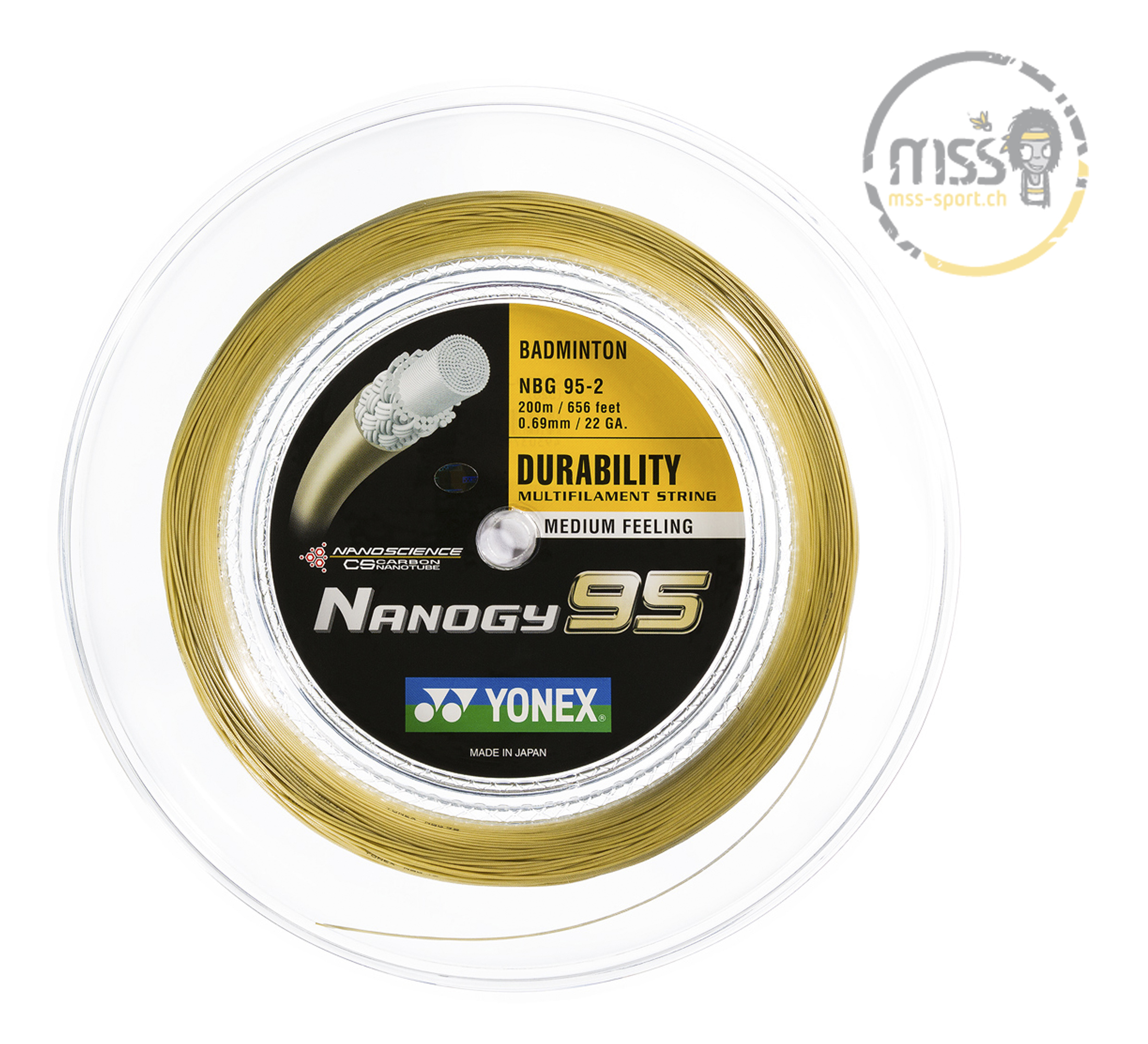 Yonex Nanogy 95 Gold Yonex Nanogy 95 Gold