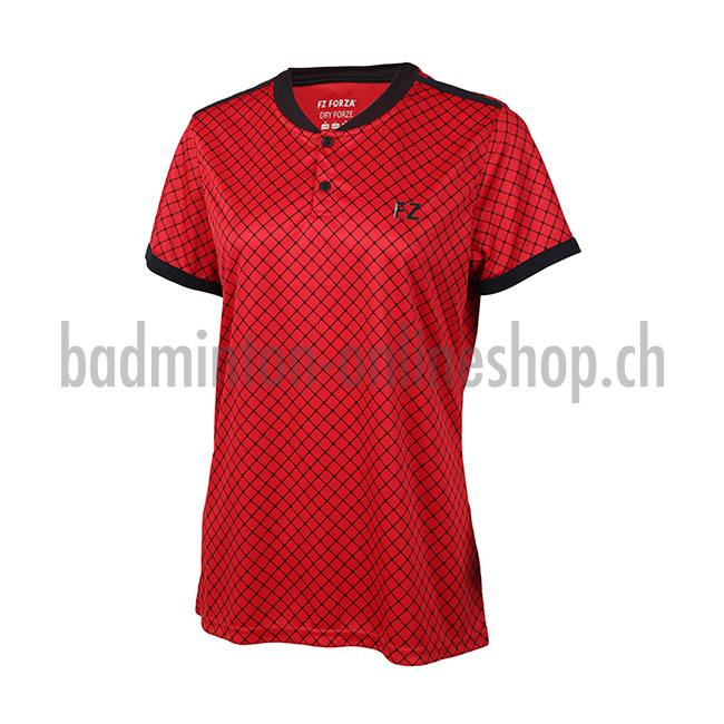 Forza Shirt Brooklyn Tee Red Lady Forza Shirt Brooklyn Tee Red Lady