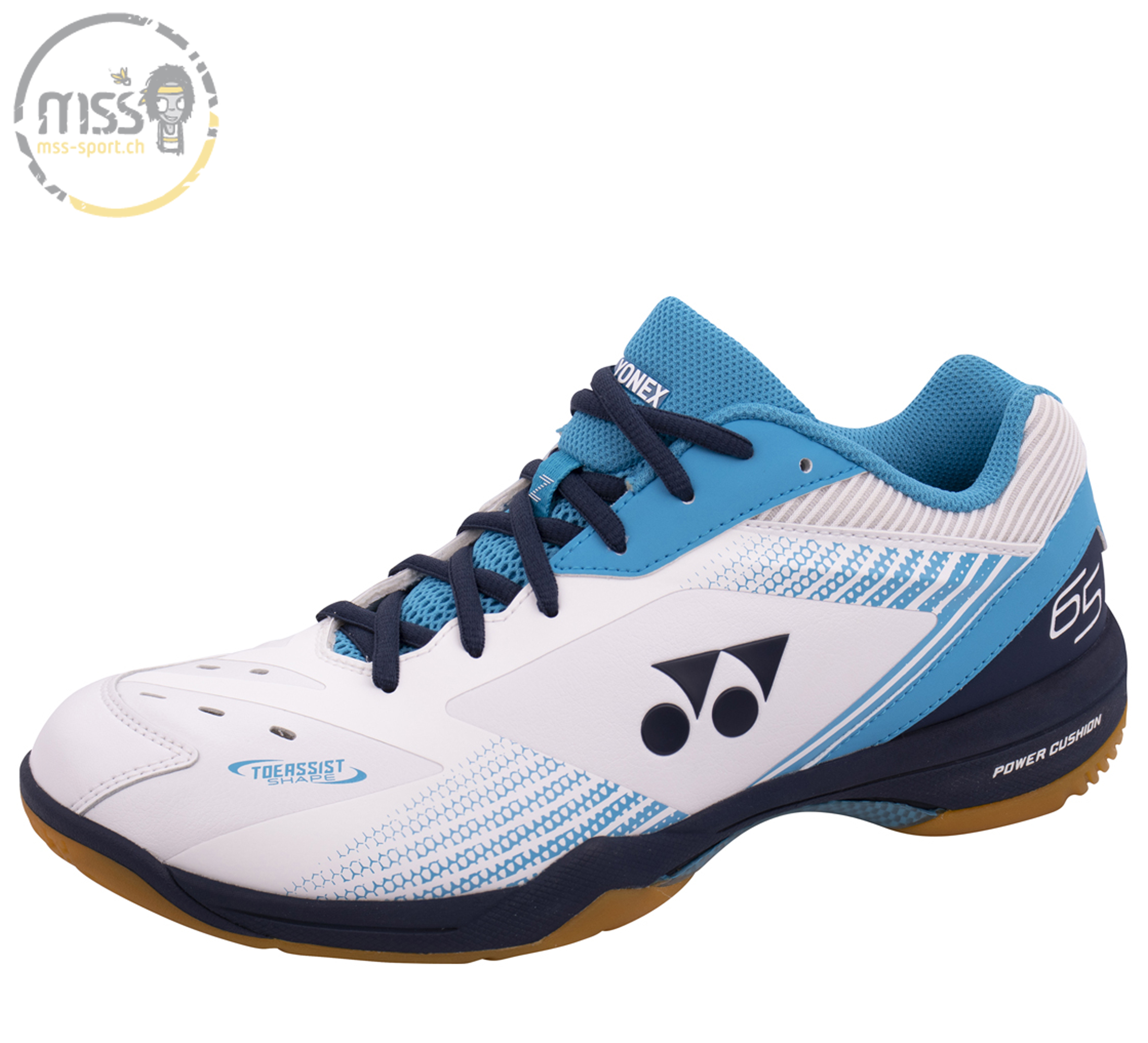 Yonex SHB 65Z3MAEX white/blue