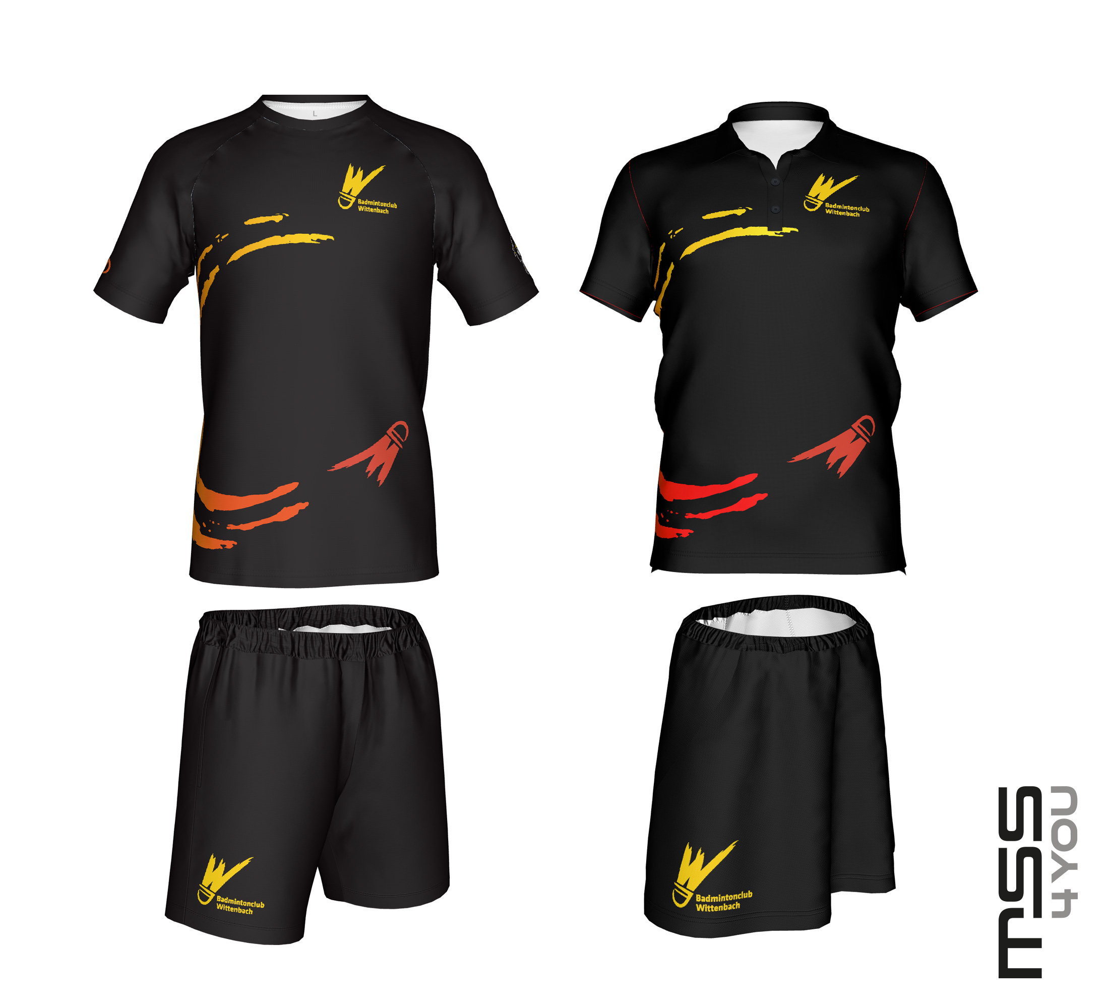 mss Clubtextil Badminton Wittenbach