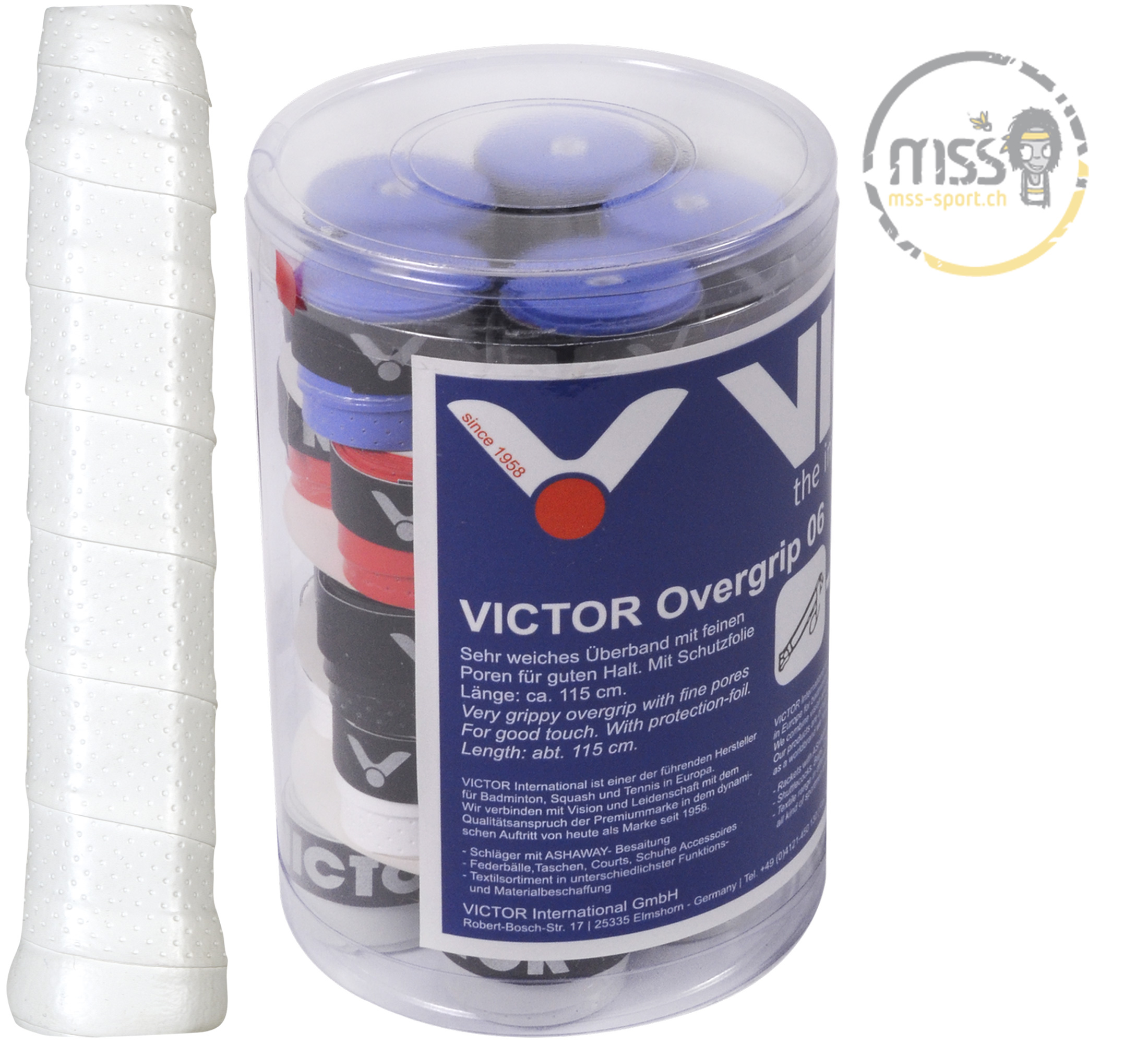 Victor Overgrip 06 Box assortiert