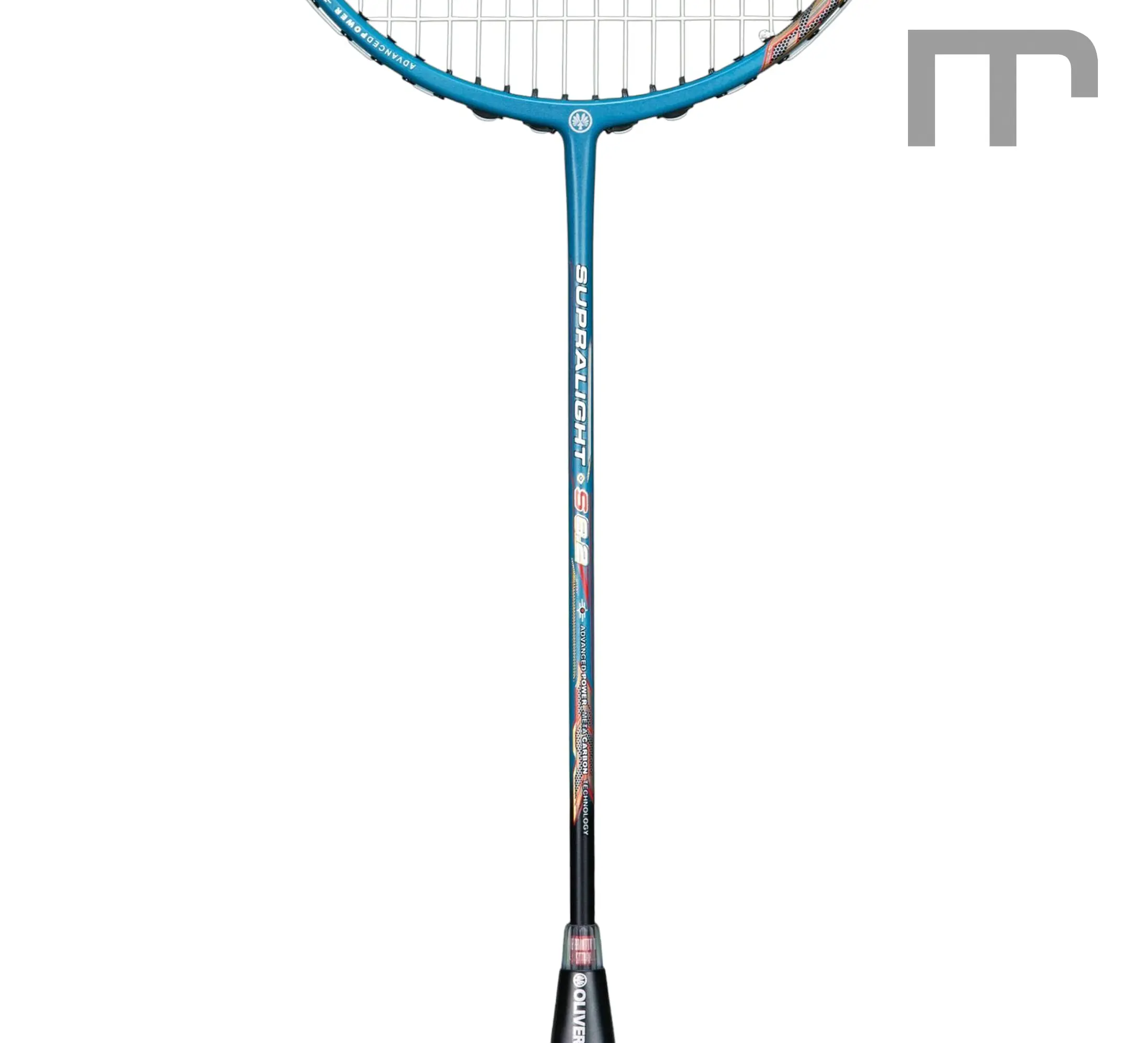 OLIVER SUPRALIGHT S6.2 Badminton-Schläger (Kat. D) – ideal für A-Offensive, mittel-steif Schaft, leicht kopflastig, 85 g – Schaft | Material: Carbon, Eigenschaften: leicht · unterstützt dein Spiel | jetzt preiswert kaufen bei mss-sport Schweiz