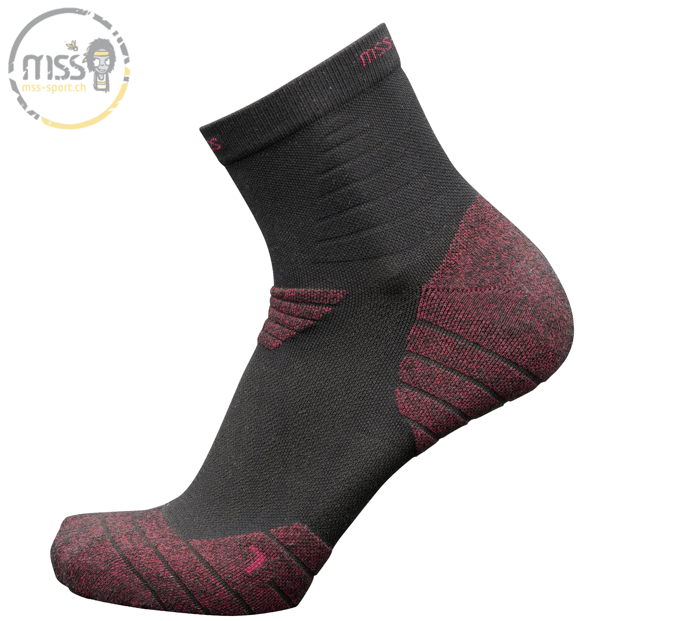 mss-socks GO 7500 MID black bordeaux mss-socks GO 7500 MID black bordeaux