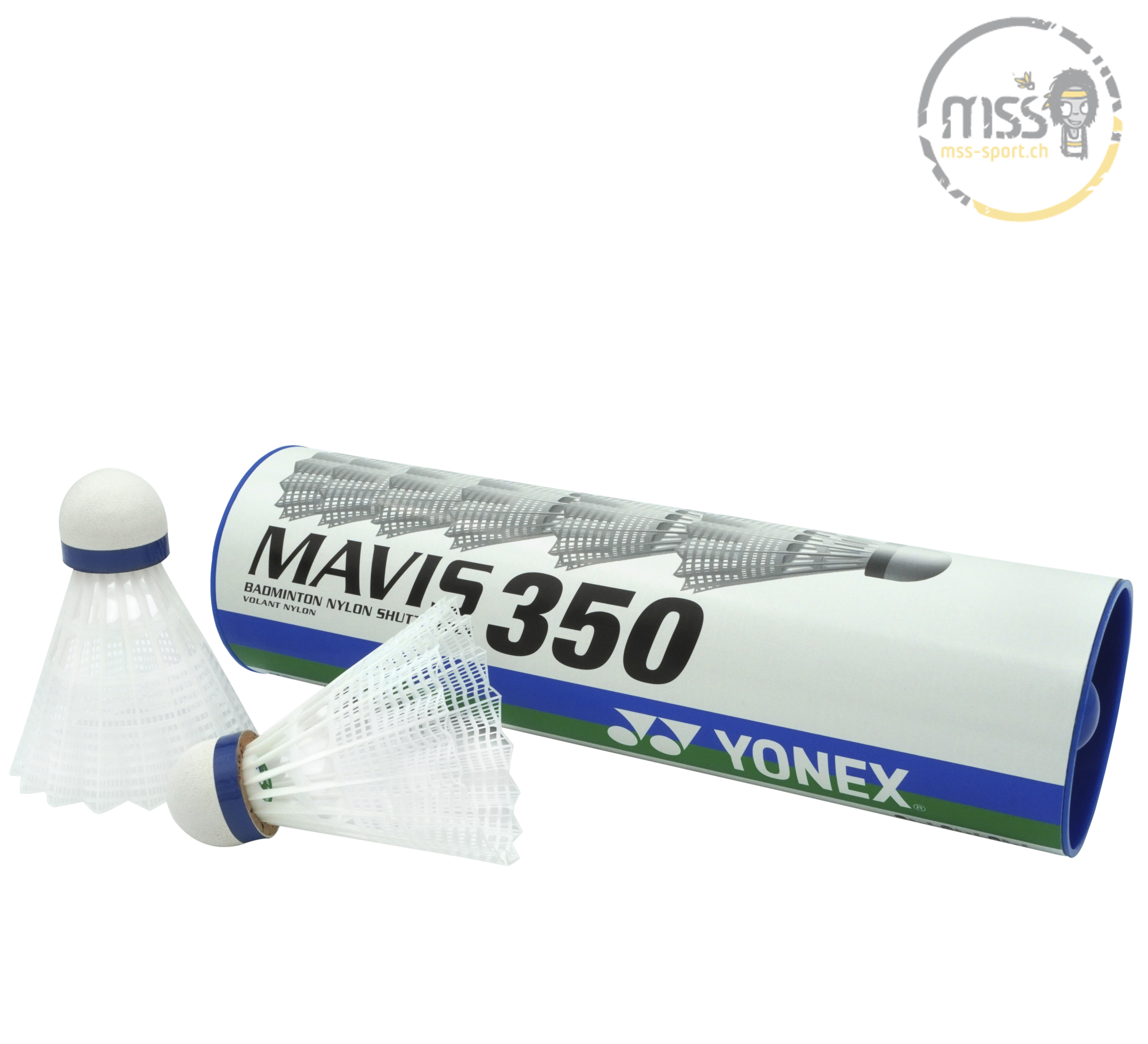 Yonex Mavis 350, blanc/bleu