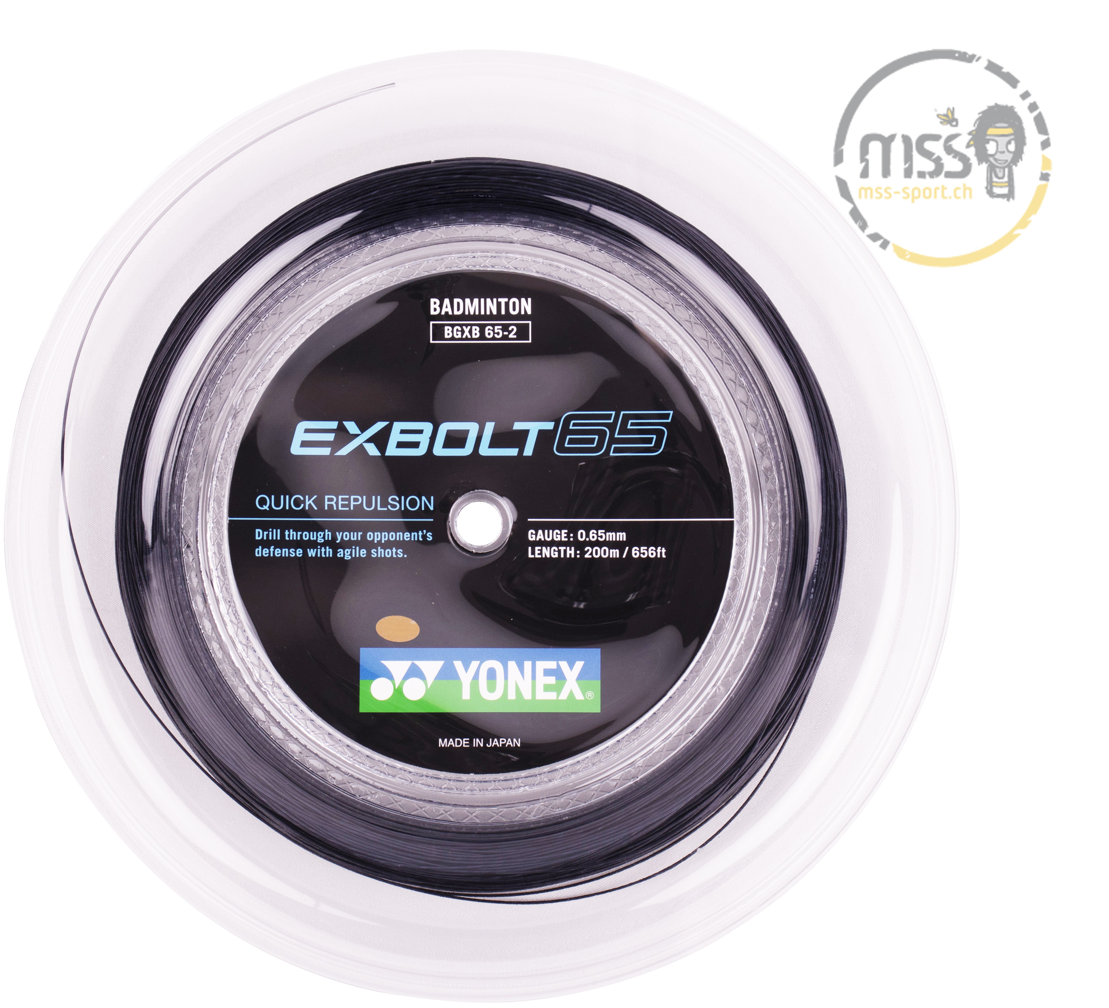 Yonex Exbolt 65 black Yonex Exbolt 65 black