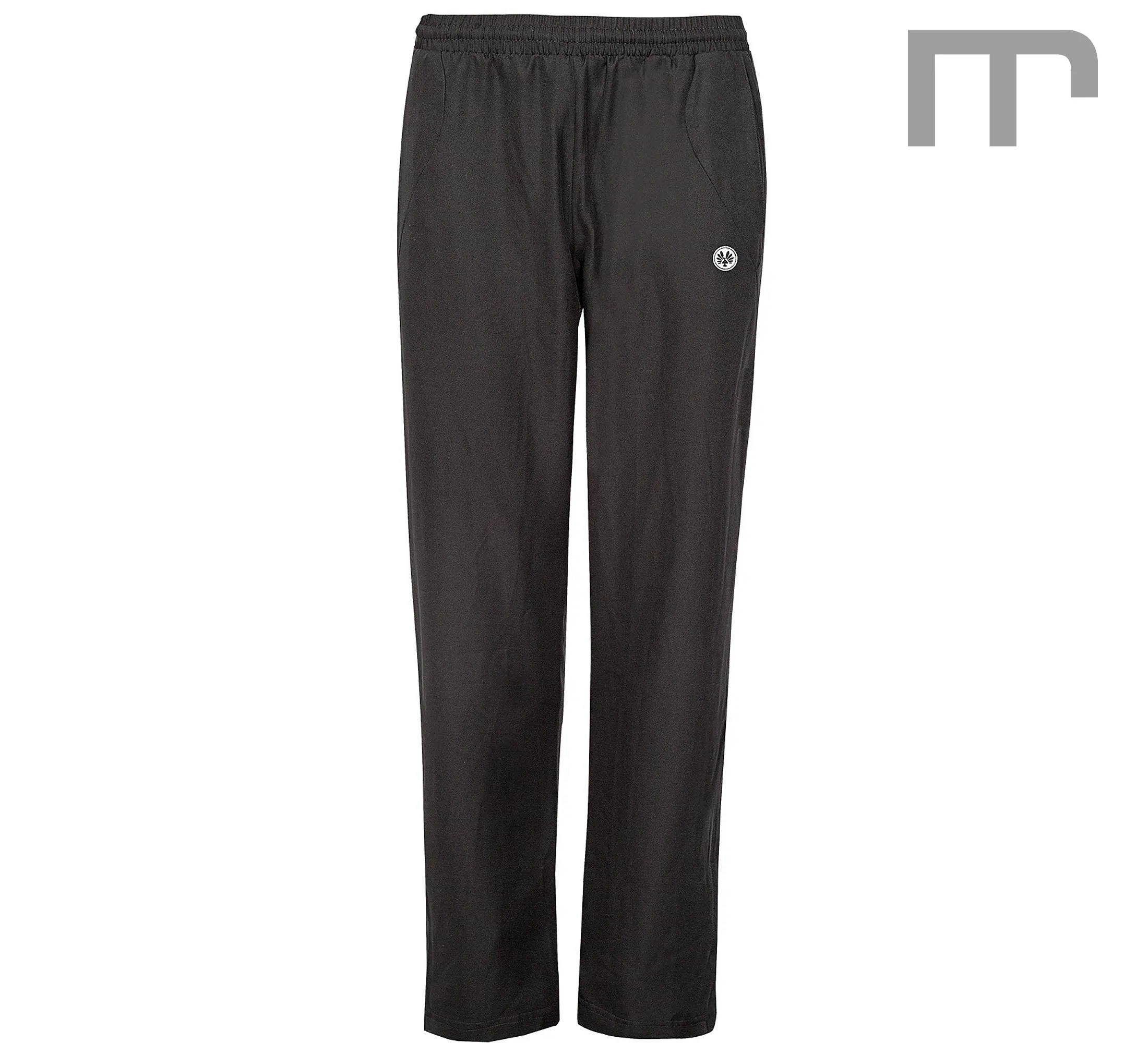 Oliver 8780 training pants for badminton – soft, warm & flexible | front view Oliver 8780 – Pantalon d’entraînement pour le badminton : idéal pour l’échauffement et après le match, coupe sportive, agréable et favorisant le mouvement – également parfait à la maison. vue avant.