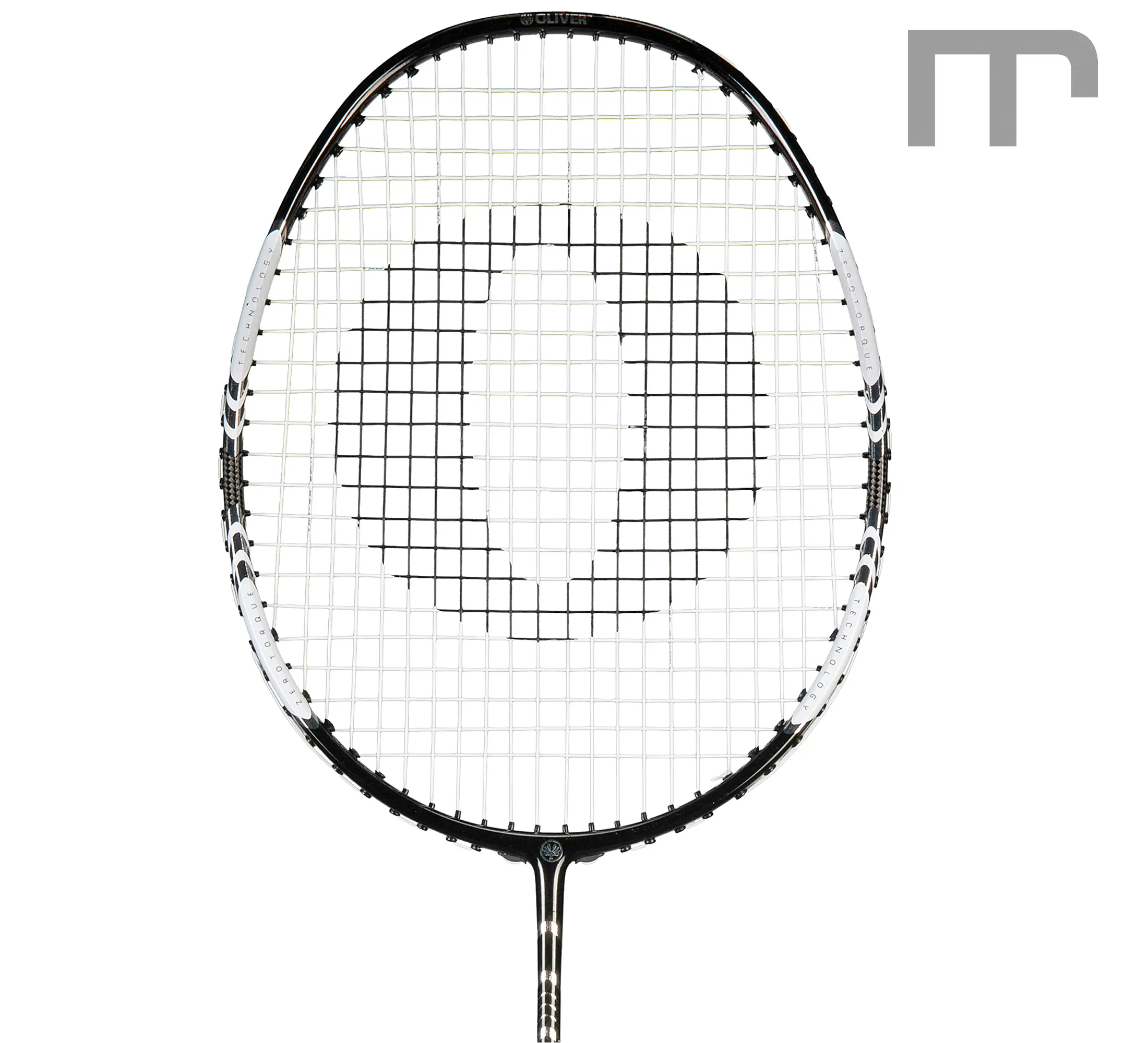 OLIVER FLEXTER PC Badminton-Schläger (Kat. D) – ideal für A-Defensive, mittel Schaft, leicht grifflastig, 83 g – Schlägerkopf | Material: Carbon, Eigenschaften: leicht · unterstützt dein Spiel | jetzt preiswert kaufen bei mss-sport Schweiz