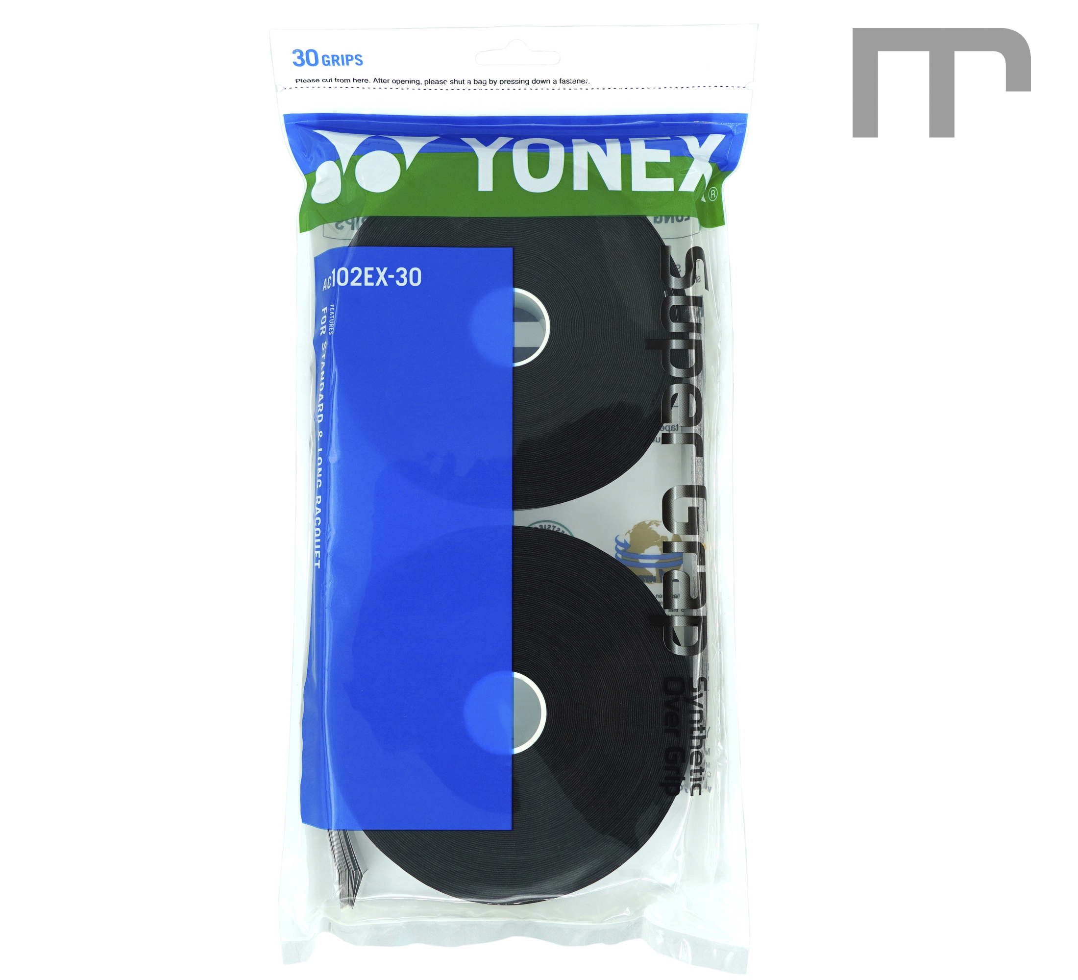 Yonex Super Grap 'Wet Grap' AC102EX-30 rouleau black Yonex Super Grap 'Wet Grap' AC102EX-30 rouleau black