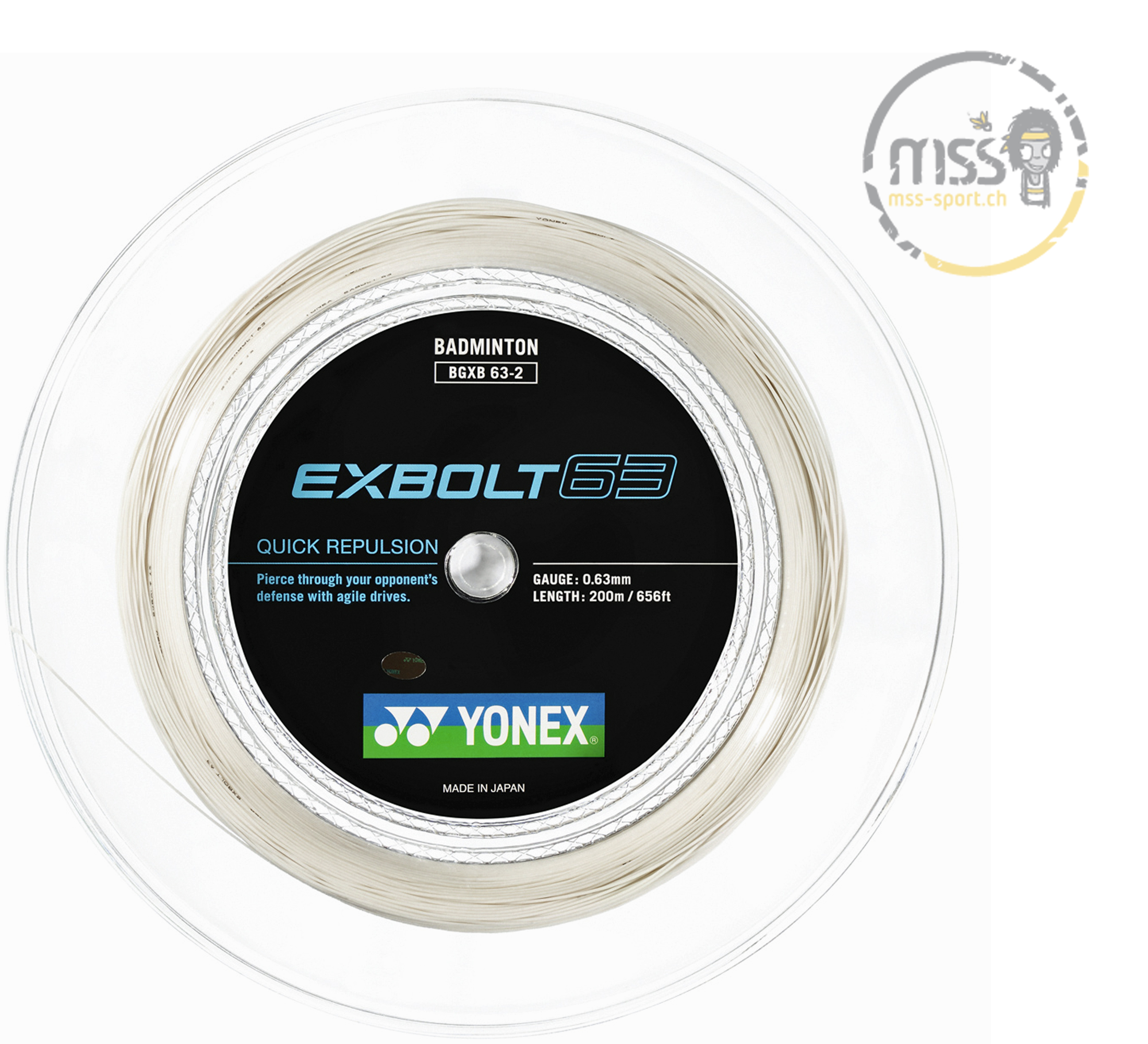 Yonex EXBOLT 63 white